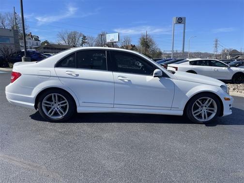 White 2013 Mercedes-Benz C-Class C 300 4MATIC