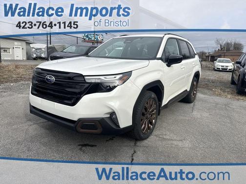 Crystal White Pearl 2026 Subaru Forester Sport