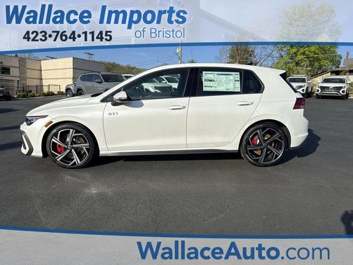 Opal White Pearl 2026 Volkswagen Golf GTI 2.0T SE
