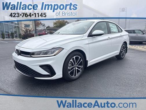 Pure White 2026 Volkswagen Jetta 1.5T Sport