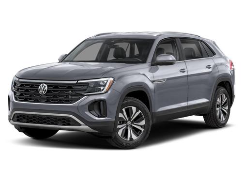 Platinum Gray Metallic 2024 Volkswagen Atlas Cross Sport 2.0T SEL R-Line