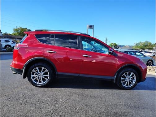 Barcelona Red Metallic 2017 Toyota RAV4 Limited
