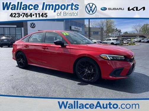 Red 2023 Honda Civic Sport