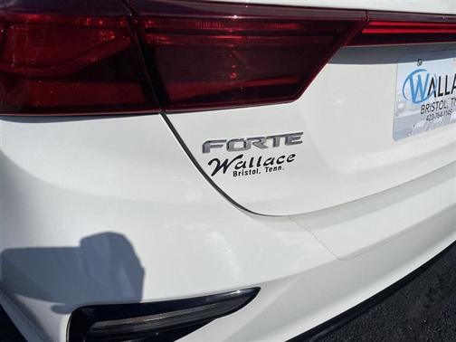 Clear White 2020 Kia Forte LXS