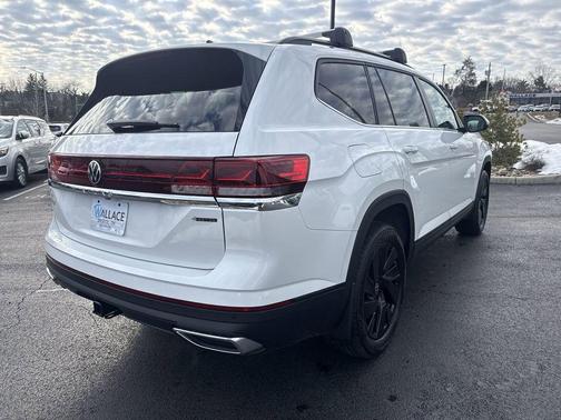 Opal White Pearl 2026 Volkswagen Atlas 2.0T SE W/TECHNOLOGY