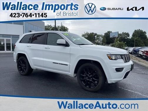 Bright White Clearcoat 2019 Jeep Grand Cherokee Altitude