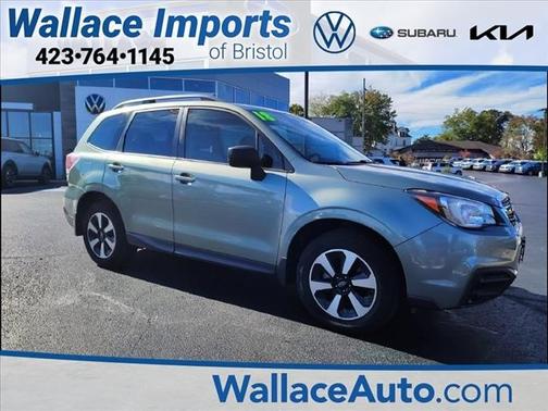 Jasmine Green Metallic 2018 Subaru Forester 2.5i