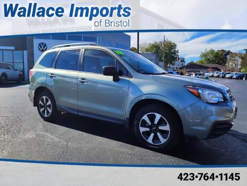 Jasmine Green Metallic 2018 Subaru Forester 2.5i