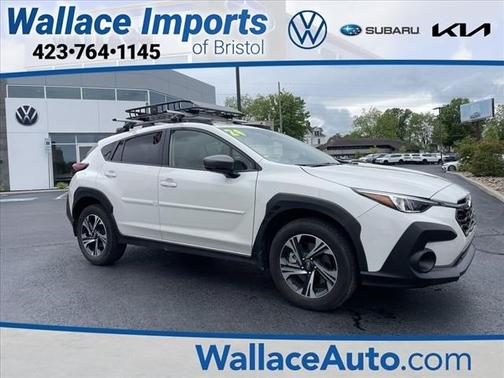 Crystal White Pearl 2024 Subaru Crosstrek Premium
