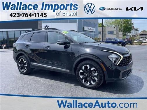 Ebony Black 2023 Kia Sportage X-Line