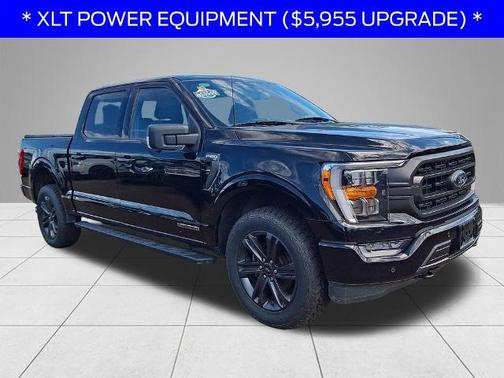 AGATE BLACK METALLIC 2023 Ford F-150 XLT