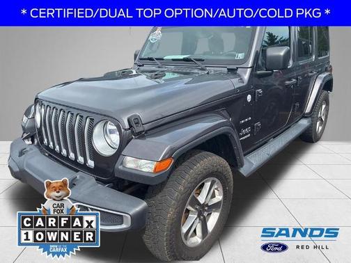 Granite Crystal Clearcoat Metallic 2019 Jeep Wrangler Unlimited SAHARA