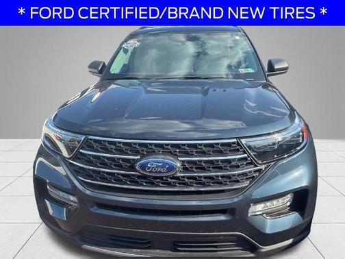 STONE BLUE METALLIC 2023 Ford Explorer XLT