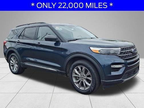STONE BLUE METALLIC 2023 Ford Explorer XLT