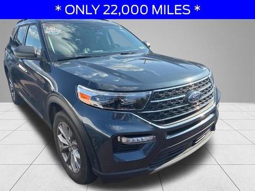STONE BLUE METALLIC 2023 Ford Explorer XLT