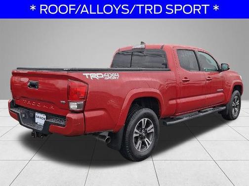 Barcelona Red Metallic 2017 Toyota Tacoma TRD SPORT