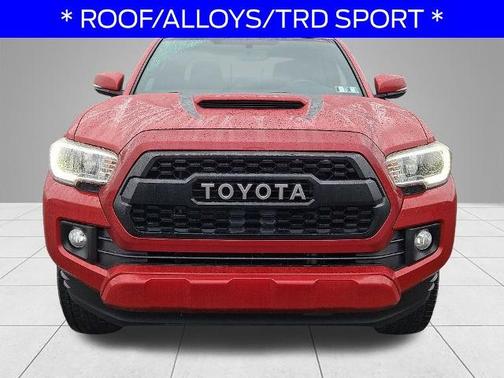 Barcelona Red Metallic 2017 Toyota Tacoma TRD SPORT