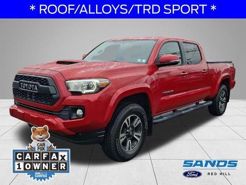 Barcelona Red Metallic 2017 Toyota Tacoma TRD SPORT