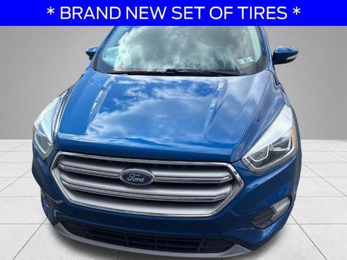 LIGHTNING BLUE METALLIC 2017 Ford Escape TITANIUM