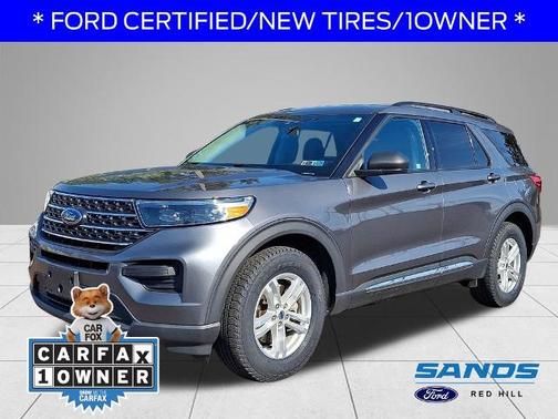 CARBONIZED GRAY METALLIC 2022 Ford Explorer XLT