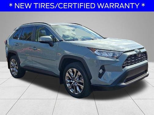 Lunar Rock / Ice Edge Roof 2019 Toyota RAV4 XLE PREMIUM