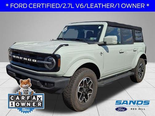CACTUS GRAY 2021 Ford Bronco OUTER BANKS