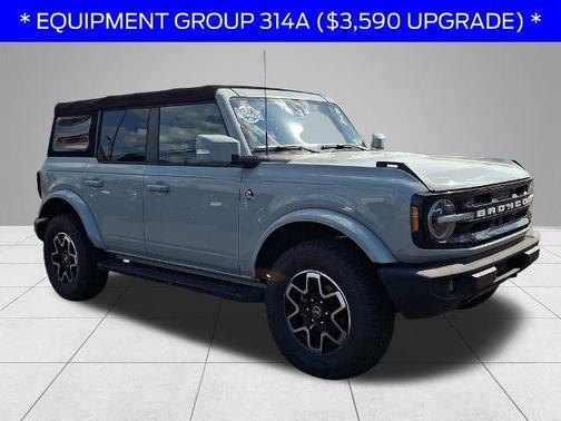 CACTUS GRAY 2021 Ford Bronco OUTER BANKS