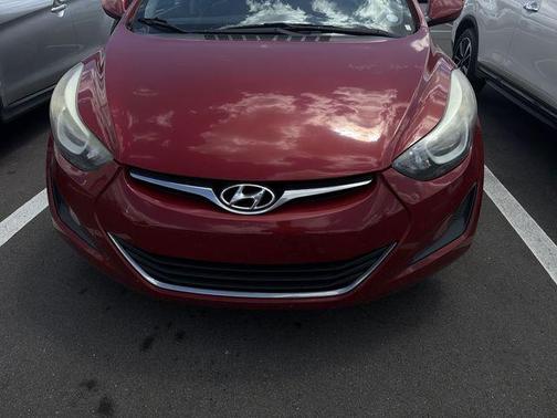 Scarlet Red Pearl 2016 Hyundai ELANTRA SE