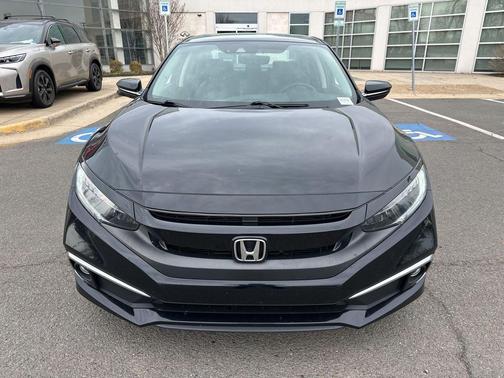 Crystal Black Pearl 2020 Honda Civic Touring