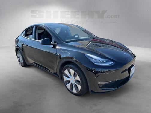 Solid Black 2022 Tesla Model Y Long Range Dual Motor All-Wheel Drive