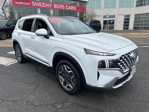 Quartz White 2022 Hyundai SANTA FE Limited