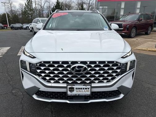 Quartz White 2022 Hyundai SANTA FE Limited