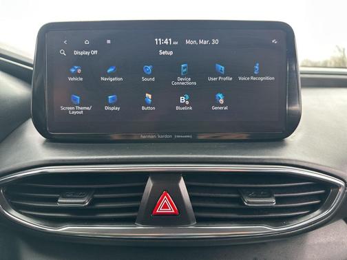 Quartz White 2022 Hyundai SANTA FE Limited