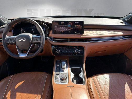 Harbor Gray/Obsidian Black 2025 INFINITI QX60 AUTOGRAPH
