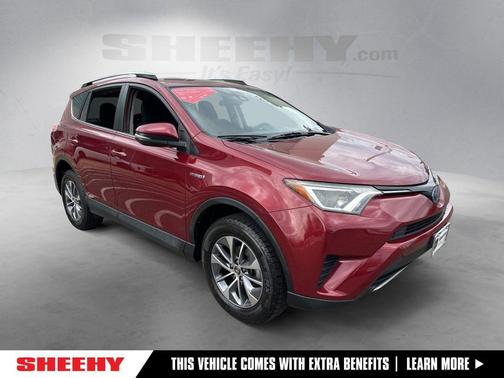 Ruby Flare Pearl 2018 Toyota RAV4 Hybrid LE