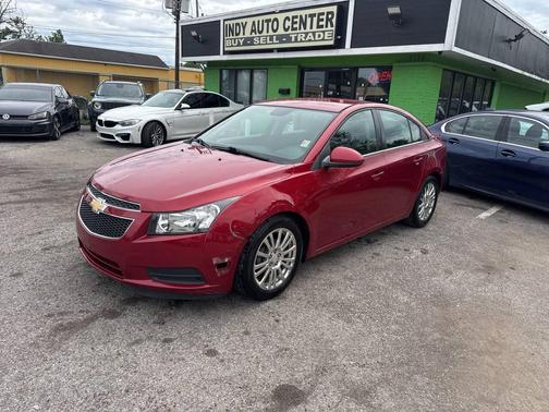 Red 2014 Chevrolet Cruze ECO