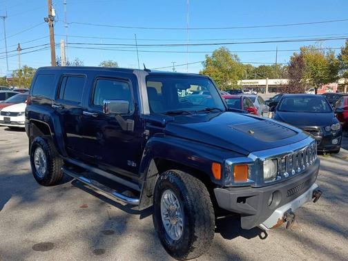 Blue 2008 Hummer H3 Base