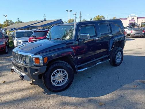 Blue 2008 Hummer H3 Base