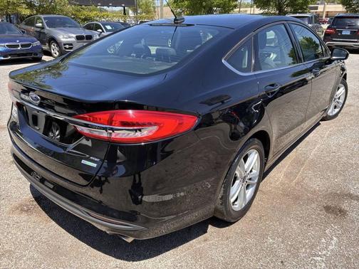 Shadow Black 2018 Ford Fusion SE
