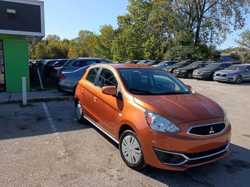 Sunrise Orange Metallic 2020 Mitsubishi Mirage ES