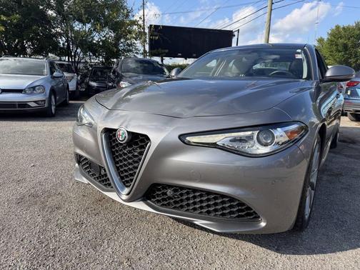 Gray 2017 Alfa Romeo Giulia Ti