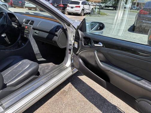 Silver 2003 Mercedes-Benz CLK-Class 430 Cabriolet