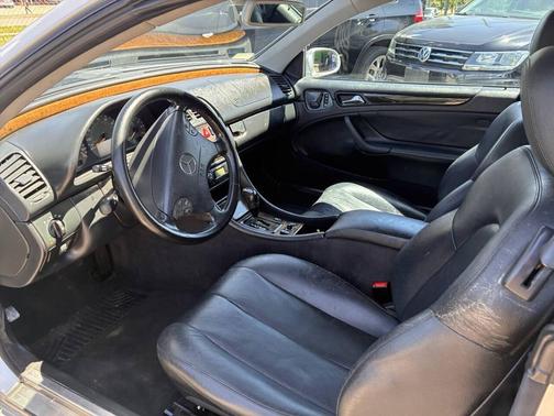 Silver 2003 Mercedes-Benz CLK-Class 430 Cabriolet