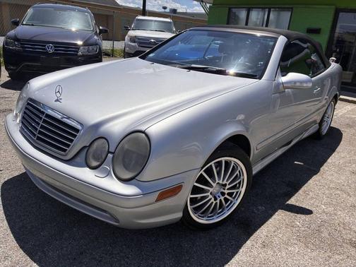 Brilliant Silver Metallic 2003 Mercedes-Benz CLK-Class 430 Cabriolet