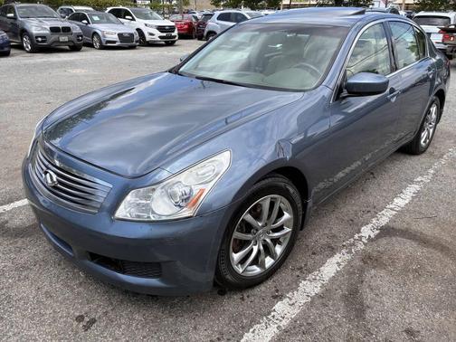 Blue 2009 INFINITI G37x Base