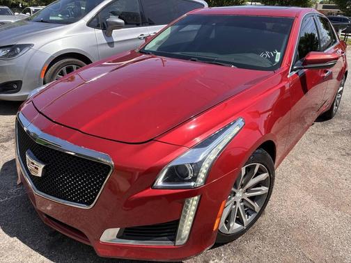 Burgundy 2016 Cadillac CTS 2.0L Turbo Luxury