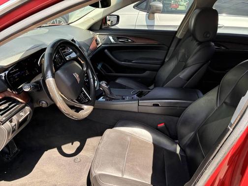 Burgundy 2016 Cadillac CTS 2.0L Turbo Luxury