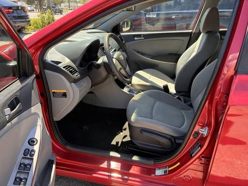 Boston Red Metallic 2017 Hyundai Accent SE