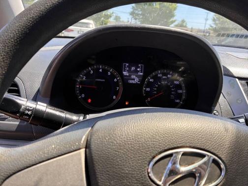 Boston Red Metallic 2017 Hyundai Accent SE