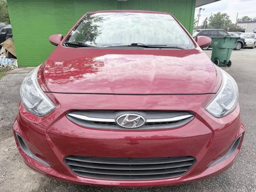 Boston Red Metallic 2017 Hyundai Accent SE